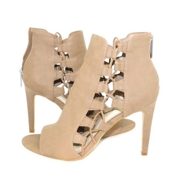 BCBGeneration "Cashin" Lace-up Caged Bootie - Picture 11 of 11